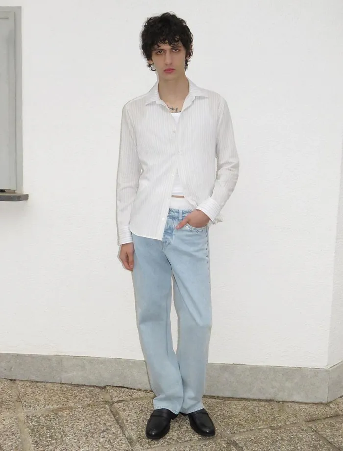 No 2059 Crowd B Light Denim Men Paloma Wool PWman