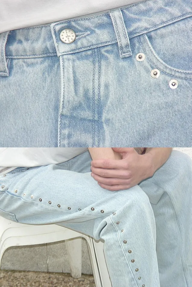 No 2059 Crowd B Light Denim Men Paloma Wool PWman