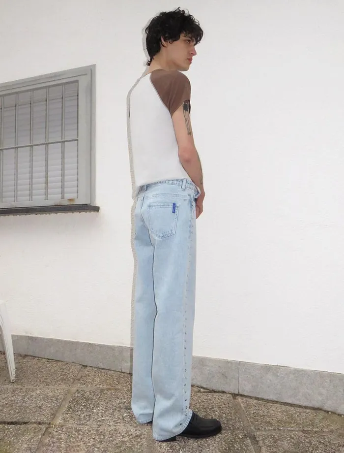 No 2059 Crowd B Light Denim Men Paloma Wool PWman