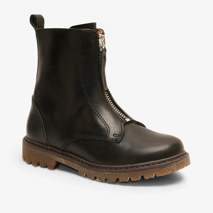 nora black Black KIDS Boots bisgaardshoes
