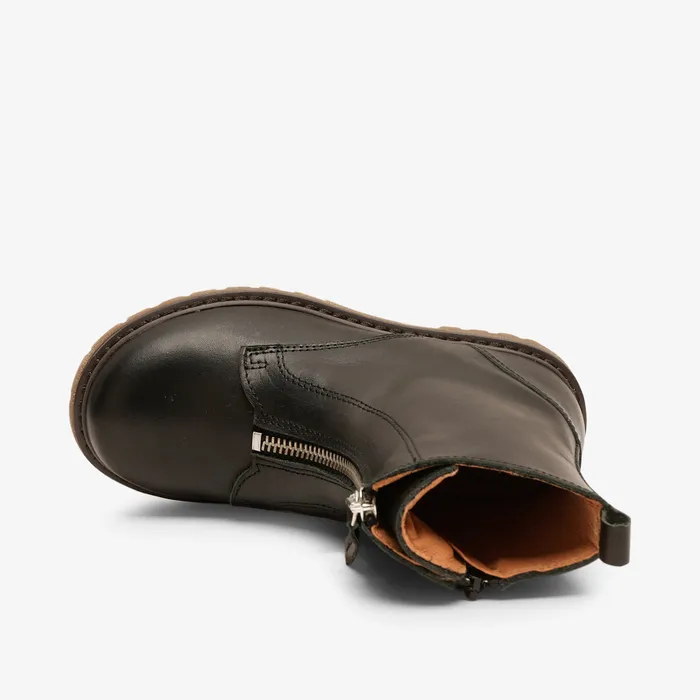 nora black Black KIDS Boots bisgaardshoes