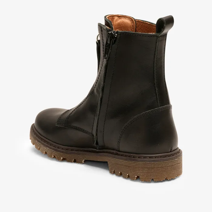 nora black Black KIDS Boots bisgaardshoes