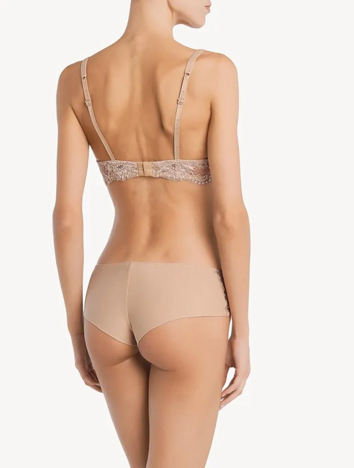 Nude Cotton Tshirt Bra Lingerie La Perla Padded