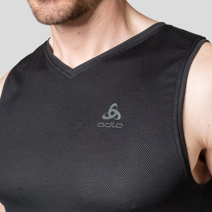 Odlo Base Layers The Active Everyday Base Layer Singlet 8211 2 Pack Black 8211 Men