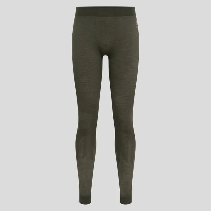 Odlo Base Layers The Kinship Performance Wool Warm Base Layer Bottoms Deep Depths Melange 8211 Men