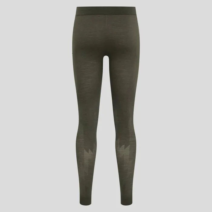 Odlo Base Layers The Kinship Performance Wool Warm Base Layer Bottoms Deep Depths Melange 8211 Men
