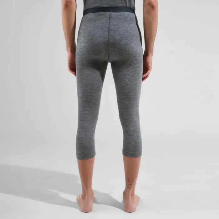Odlo Base Layers The Natural Merino 200 Base Layer 34 Bottoms Odlo Steel Grey Melange 8211 Men