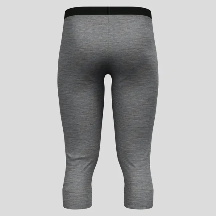 Odlo Base Layers The Natural Merino 200 Base Layer 34 Bottoms Odlo Steel Grey Melange 8211 Men