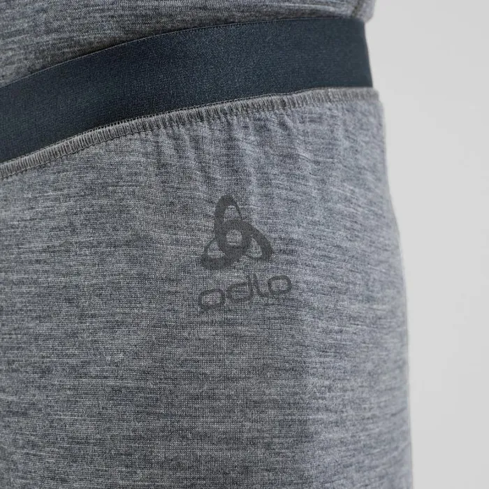 Odlo Base Layers The Natural Merino 200 Base Layer 34 Bottoms Odlo Steel Grey Melange 8211 Men