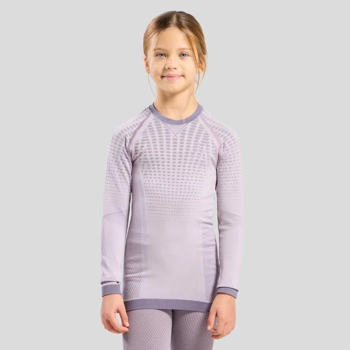 Odlo Base Layers The Performance Warm 039 Base Layer Top Misty Lilac 8211 Kids Odlo Base Layers The Performance Warm 039 Base Layer Top Misty Lilac 8211 Kids