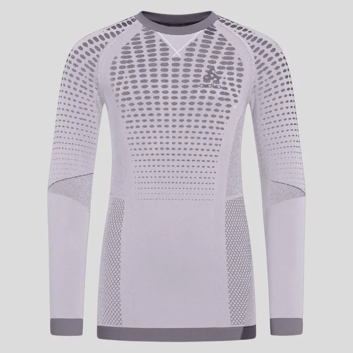 Odlo Base Layers The Performance Warm 039 Base Layer Top Misty Lilac 8211 Kids