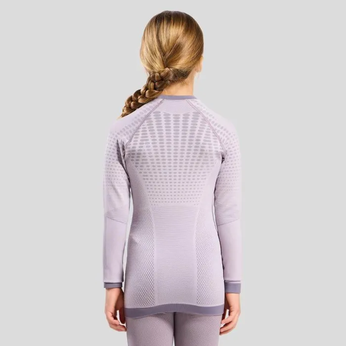 Odlo Base Layers The Performance Warm 039 Base Layer Top Misty Lilac 8211 Kids