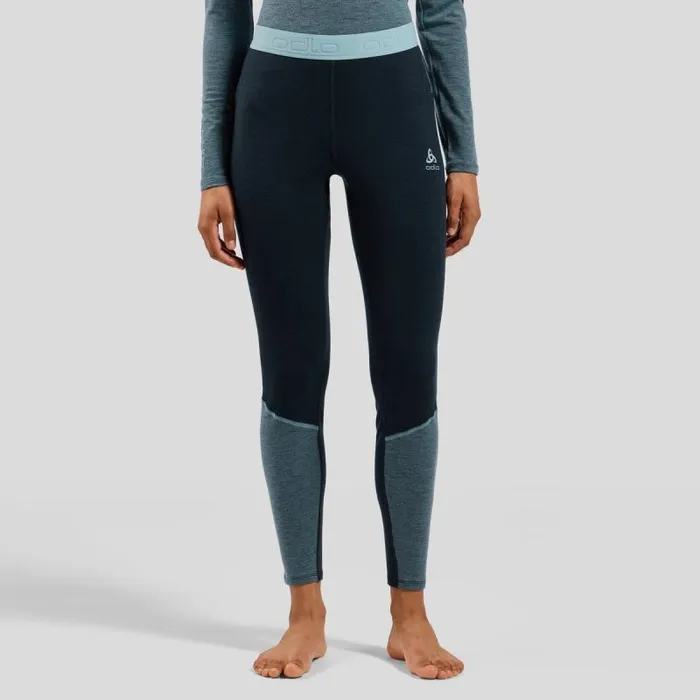 Odlo Base Layers The Revelstoke Performance Wool Warm Base Layer Bottoms Provincial Blue 8211 Dark Sapphire Melange 8211 Women Odlo Base Layers The Revelstoke Performance Wool Warm Base Layer Bottoms Provincial Blue 8211 Dark Sapphire Melange 8211 Women