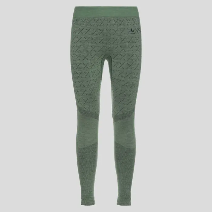 Odlo Base Layers The Slokar Performance Wool Warm Base Layer Bottoms Hedge Green 8211 Black 8211 Men Odlo Base Layers The Slokar Performance Wool Warm Base Layer Bottoms Hedge Green 8211 Black 8211 Men