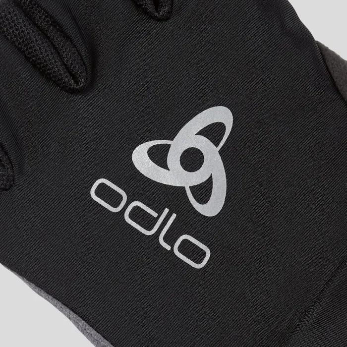 Odlo Headwear and Gloves The Active Road Cycling Glove Black 8211 WomenMen