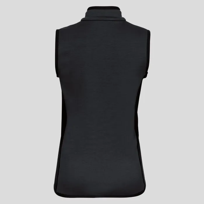 Odlo Hiking The Weact 039 Collection Kimi Wool Stretch Fleece Vest Black 8211 Kids