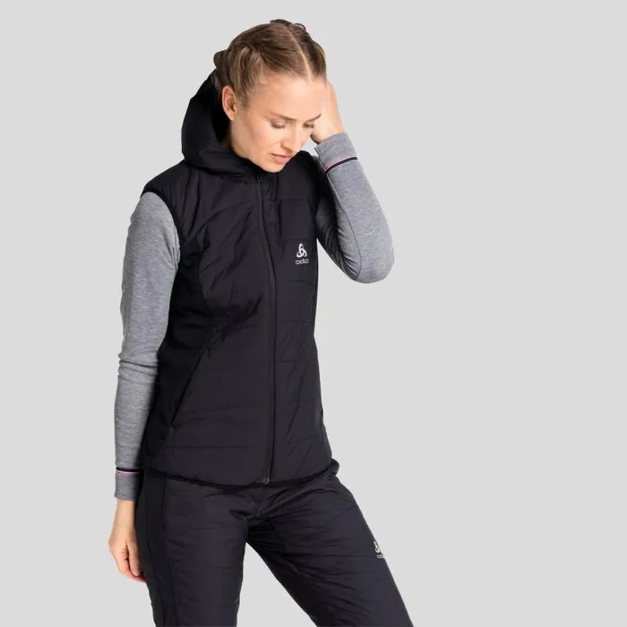 Odlo Jackets and Vests The SThermic CrossCountry Vest Black 8211 Women
