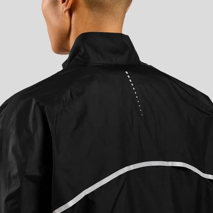 Odlo Jackets and Vests The Zeroweight Running Jacket Black 8211 Men