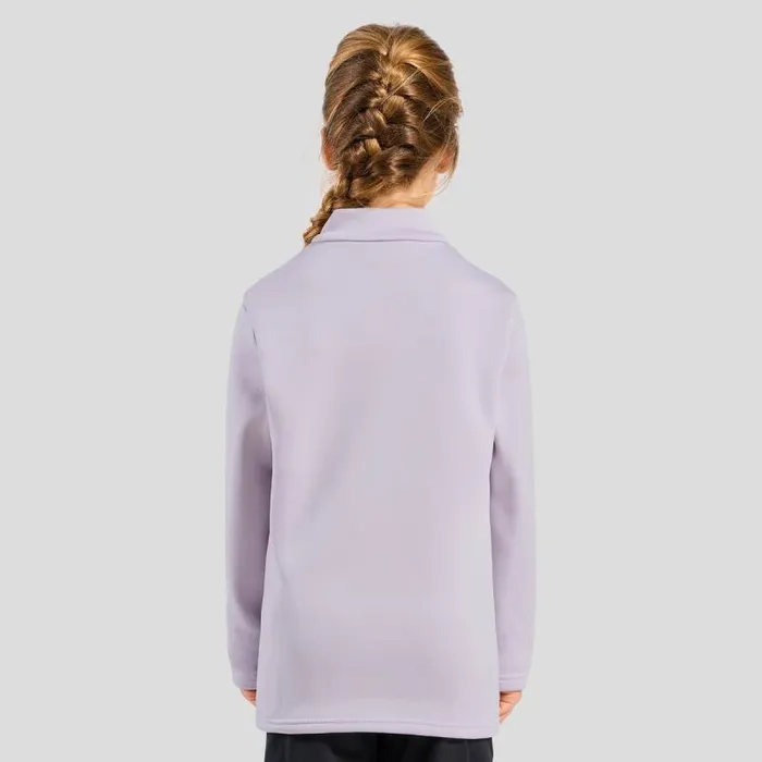 Odlo Mid Layers and Longsleeves The Berra Graphic Half Zip Misty Lilac 8211 Kids