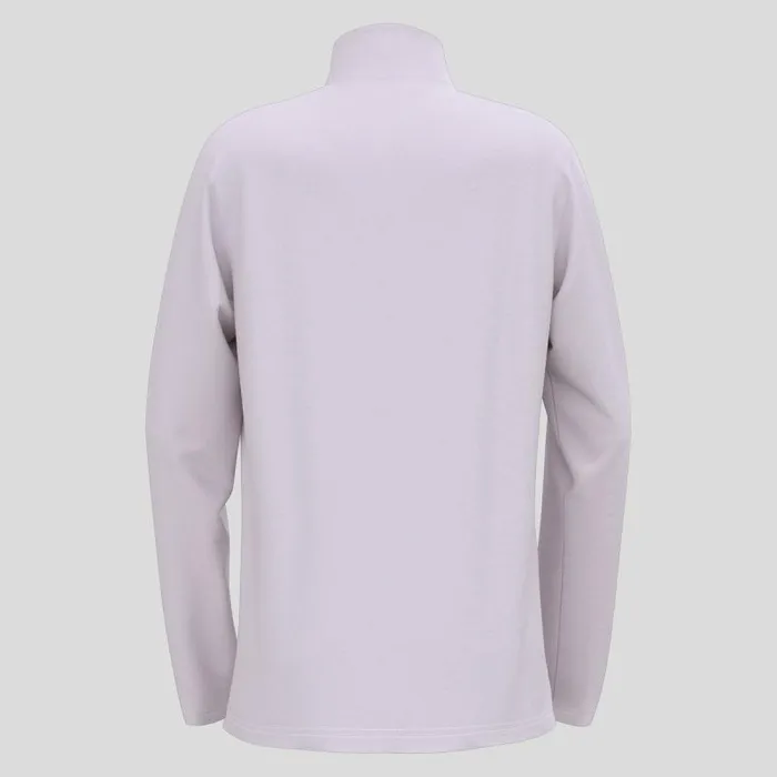 Odlo Mid Layers and Longsleeves The Berra Graphic Half Zip Misty Lilac 8211 Kids