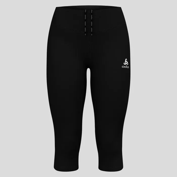 Odlo Pants and Tights The Essentials 34 Running Tights Black 8211 Women