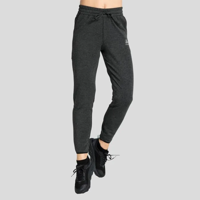 Odlo Pants and Tights The Run Easy Pants Black Melange 8211 Women