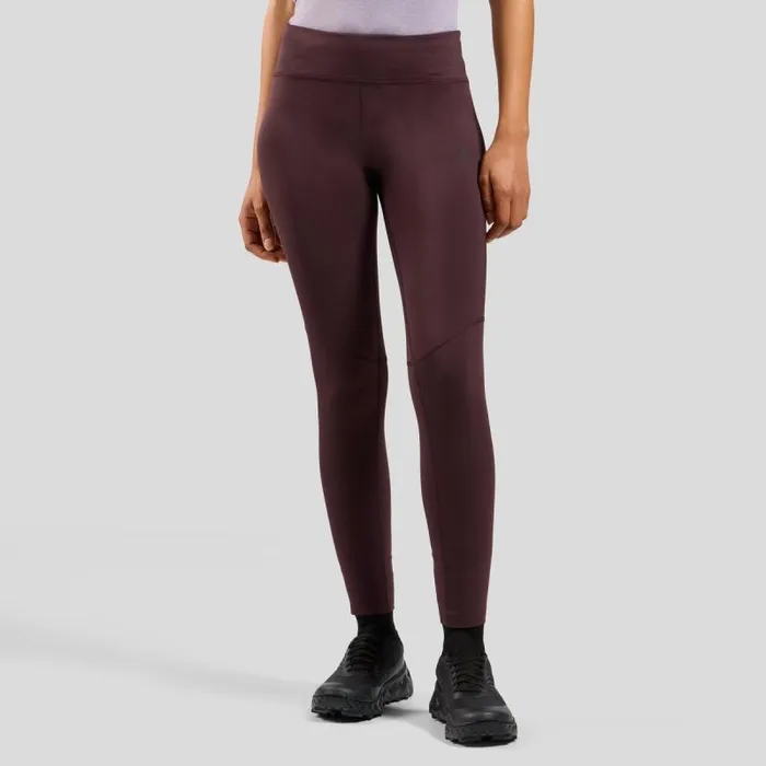 Odlo Pants and Tights The Zeroweight Running Tights Fudge 8211 Women