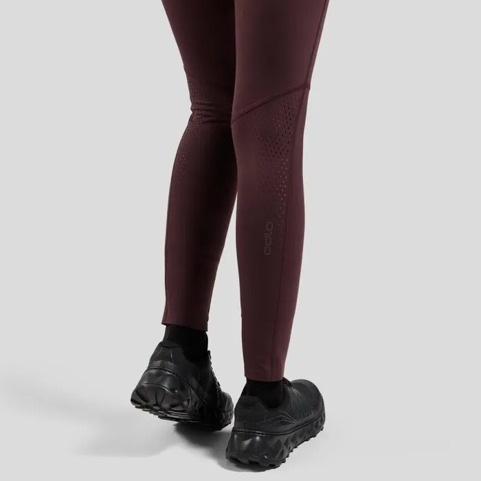 Odlo Pants and Tights The Zeroweight Running Tights Fudge 8211 Women