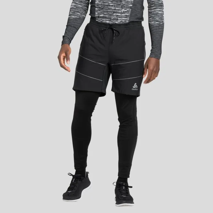 Odlo Shorts The Run Easy SThermic Shorts Black 8211 Men