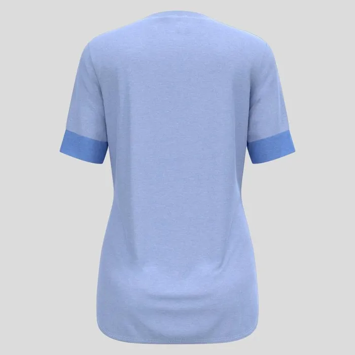 Odlo Tshirts and Polos The Ride 365 Cycling Commuter TShirt Blue Heron 8211 Persian Jewel 8211 Women