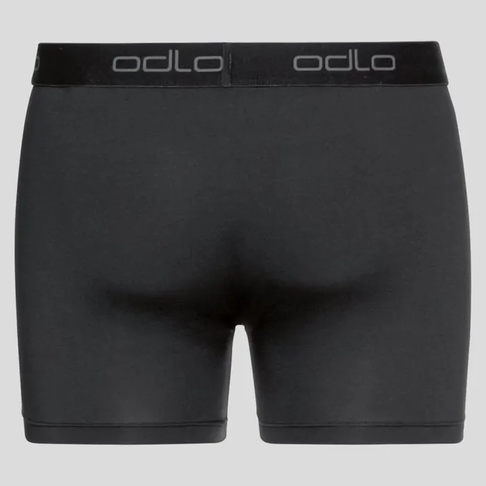 Odlo Underwear The Active Everyday TwoPack Boxers With Blackcomb Print Blue Wing Teal 8211 Black 8211 Men