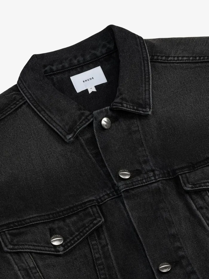 OVERSIZED DENIM TRUCKER JACKET Women Rhude Denim