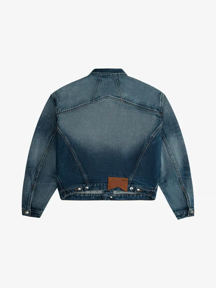 OVERSIZED DENIM TRUCKER JACKET Women Rhude Denim