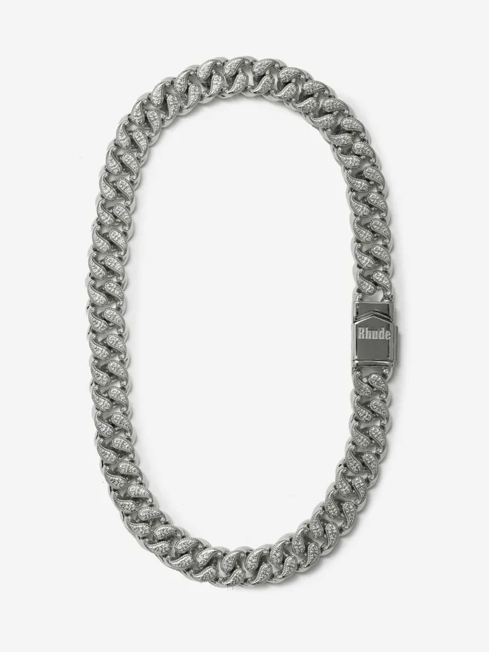 PAISLEY CUBAN LINK NECKLACE Unisex Rhude Jewelry