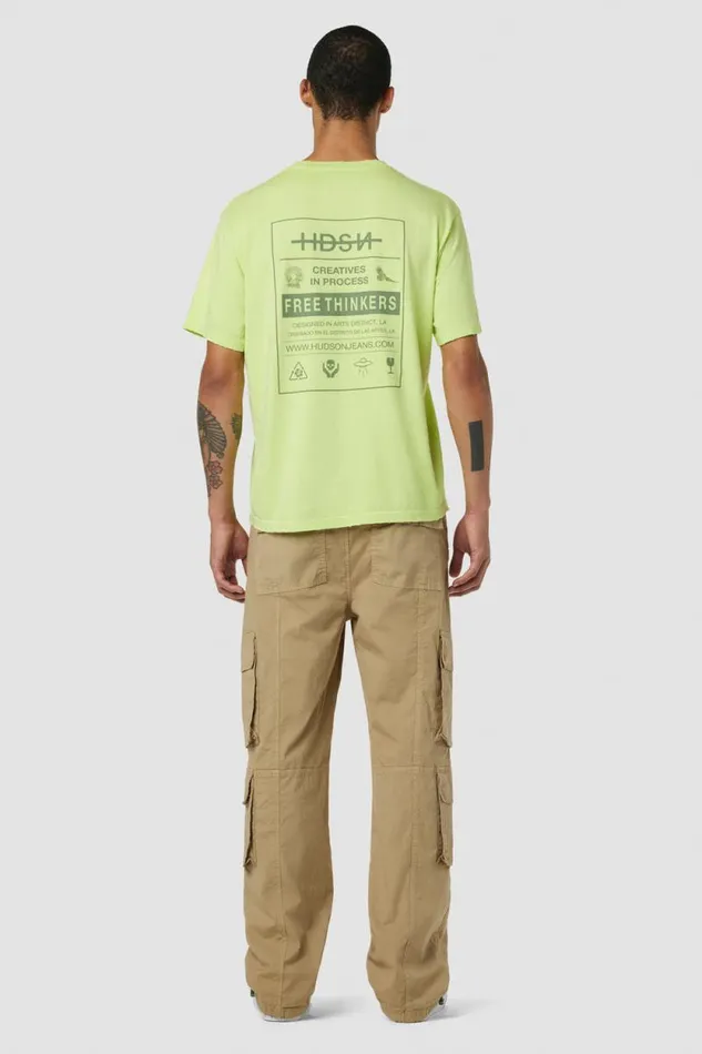 Pants Men Hudson Jeans Drawcord Cargo Pant Ripstop Tan Pants Men Hudson Jeans Drawcord Cargo Pant Ripstop Tan