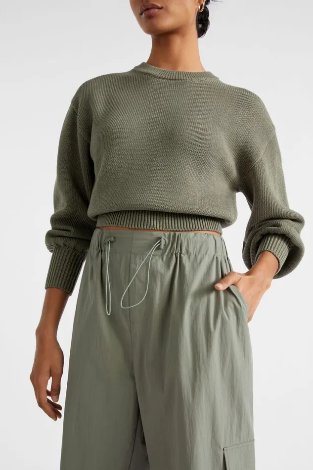 Pants Woman Seed Heritage Parachute Cargo Pant Smokey Olive