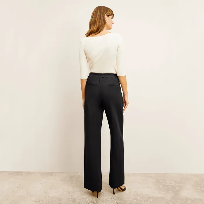 Pants Women The Jordan Trouser 8211 Light Ponte Black M M LaFleur