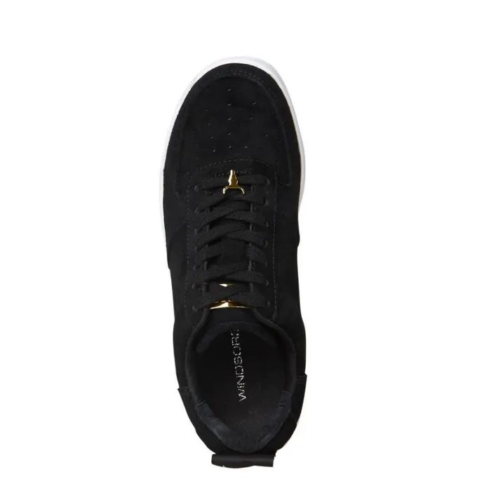 Platform Sneakers Women Windsor Smith RACERR BLACK SUEDE SNEAKERS Platform Sneakers Women Windsor Smith RACERR BLACK SUEDE SNEAKERS