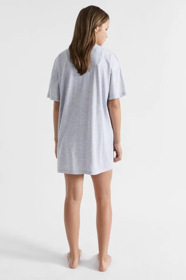 Pyjamas and Sleepwear Teen Girl Seed Heritage Oversized Tee Dress Cloud