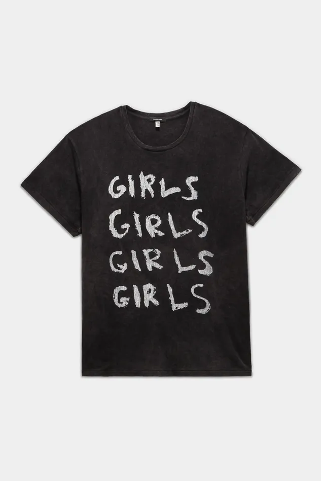 R13 TShirts Men Girls Girls Boy TShirt 8211 Acid Black