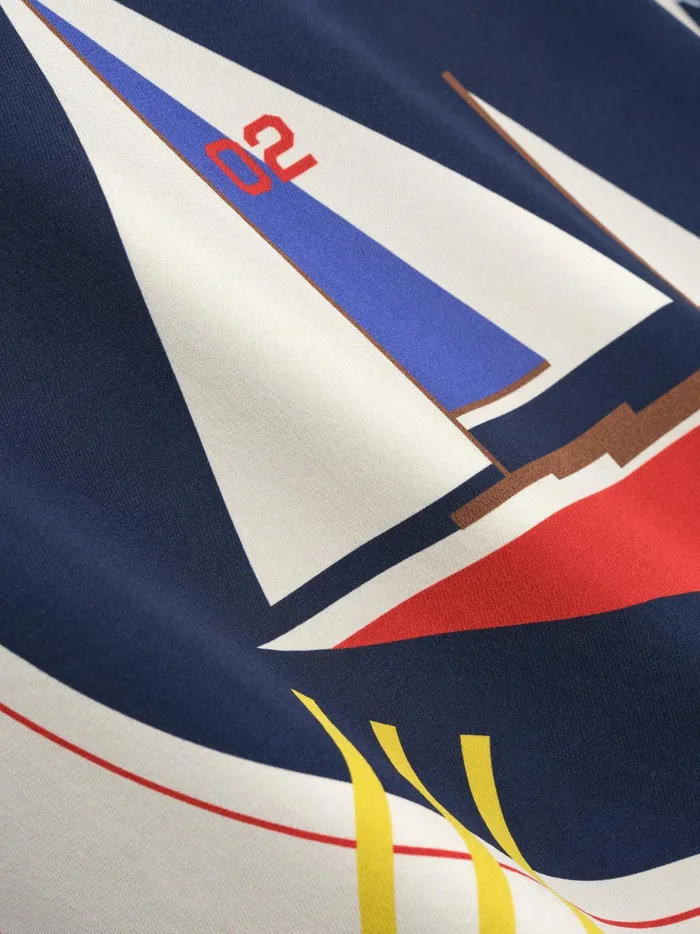 RHUDE FLAG SAIL LS SILK SHIRT Men Rhude Shirts