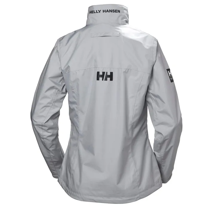 Sailing Jackets Women Helly Hansen W CREW JACKET 853 Grey Fog