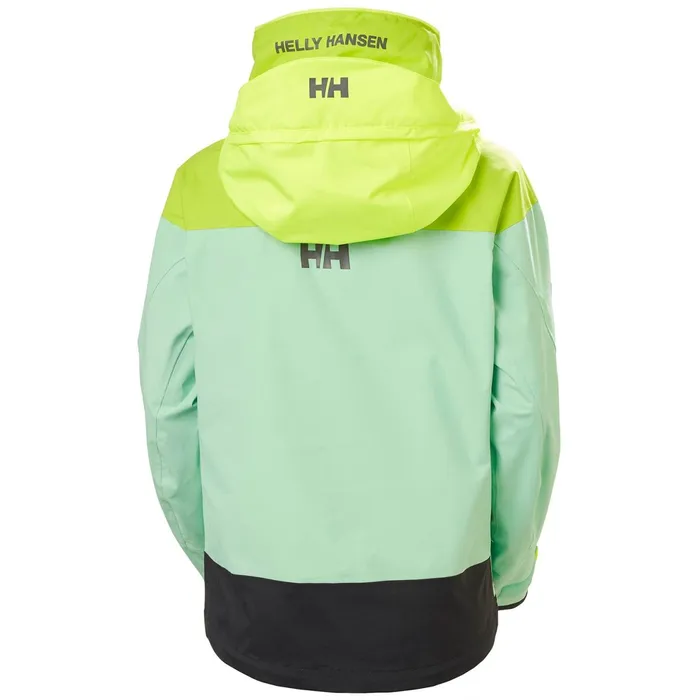 Sailing Jackets Women Helly Hansen W PIER JACKET 414 Reef Green