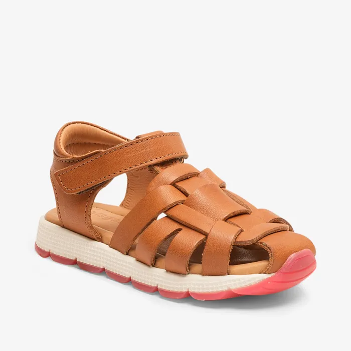 Sandals gry cognac Brown 8211 bisgaardshoes BABY