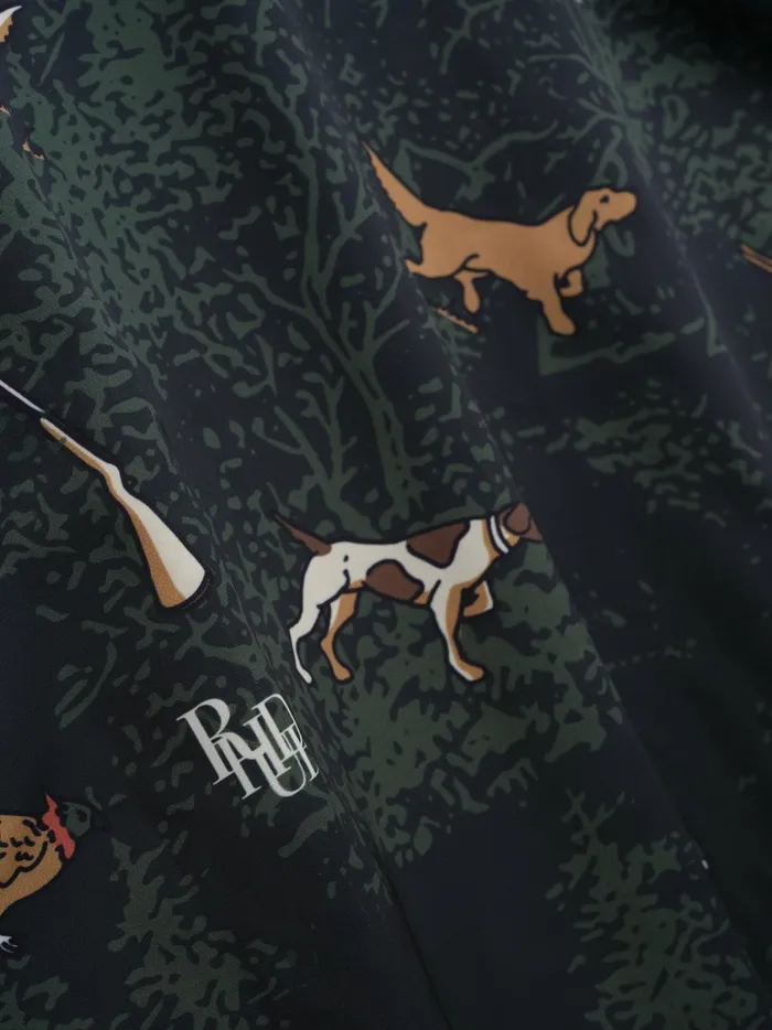 SCRAMBLE DOG PRINT SHIRT Men Rhude Shirts