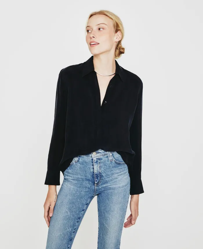 Shiela True Black Women AG Jeans Tops and Shirts