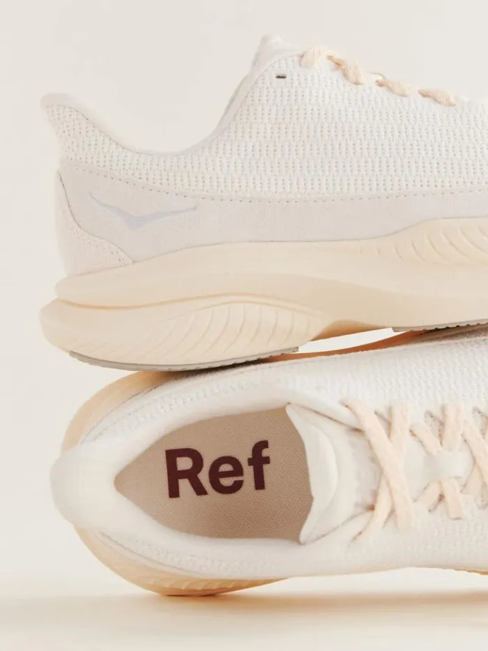 Shoes The Reformation HOKA X Reformation Mach 6 LS Crochet Eggnog Shortbread