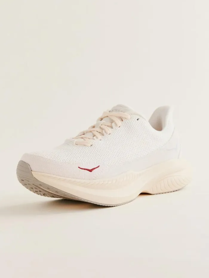 Shoes The Reformation HOKA X Reformation Mach 6 LS Crochet Eggnog Shortbread