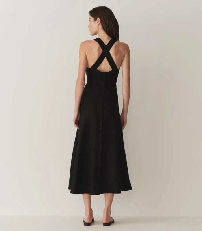 Shop COLBIE DRESS Black DEN Dresses
