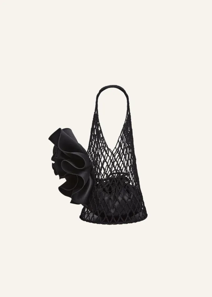 Shop Magda Butrym Handbags Small Devana Bag In Black Shop Magda Butrym Handbags Small Devana Bag In Black